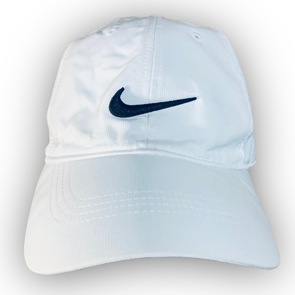 Nike Other - Nike Golf • White Velcro-Strap Cap / Hat